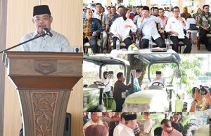 Komitmen Perkuat Swasembada Pangan, Bupati Lahat Serahkan Bantuan Kemenper RI