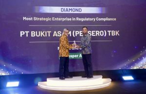 PTBA Raih Diamond PROSPER A IRCA 2026, Bukti Komitmen pada Tata Kelola dan Kepatuhan