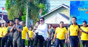 Momentum Hangat Olahraga Bersama Guna Jaga Kekompakan Lintas Sektoral