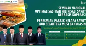 SEMINAR NASIONAL HILIRISASI SAWIT DI MUBA AKAN DISIARKAN LIVE STREAMING