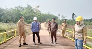 Jembatan Besi Rampung, Warga Babat Supat Tak Lagi Lewati Batang Kelapa