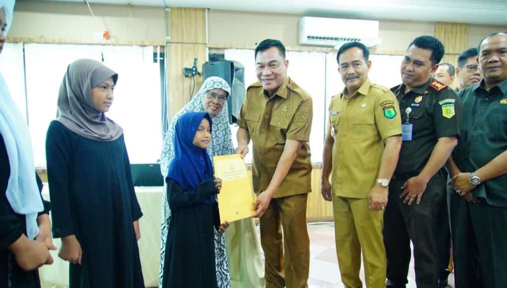 Sinergi Kejari, Pengadilan dan Pemkab Muba, Puluhan Anak Panti El-Nuza Dapat Kepastian Perwalian