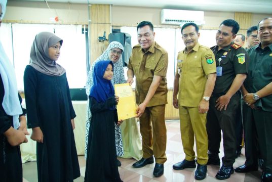 Sinergi Kejari, Pengadilan dan Pemkab Muba, Puluhan Anak Panti El-Nuza Dapat Kepastian Perwalian
