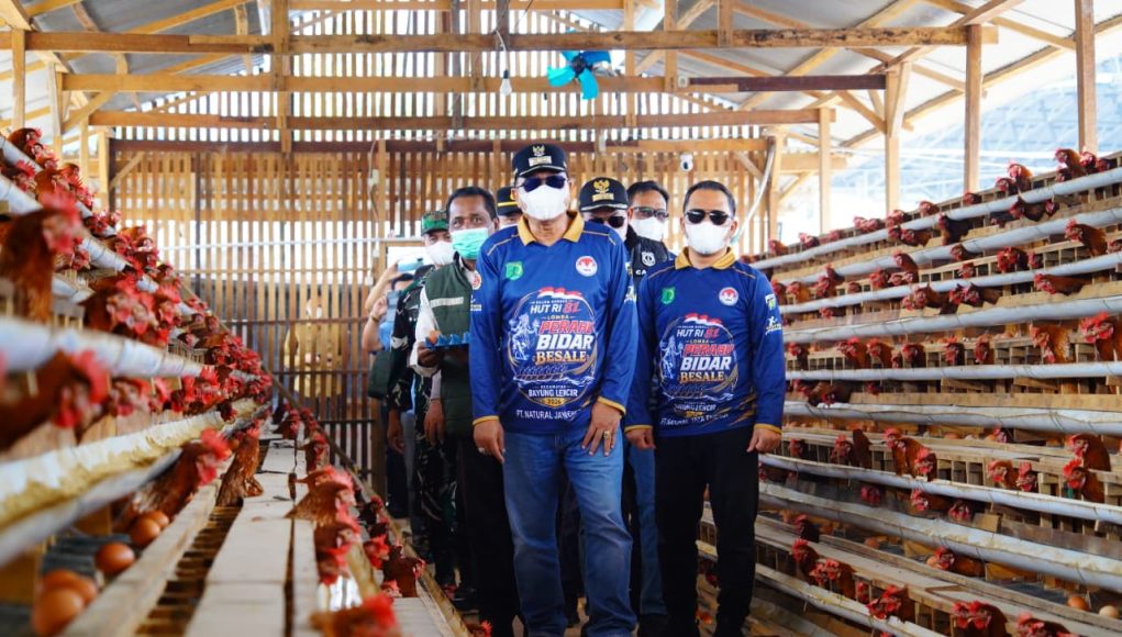 Bupati Muba Apresiasi Usaha Ketahanan Pangan Desa di Bayung Lencir