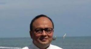 Dibalik Tirai Newsroom Jaga Desa Prof. Dr.Taufiqurokhman, S.H, A. Ks, S.Sos, M.Si